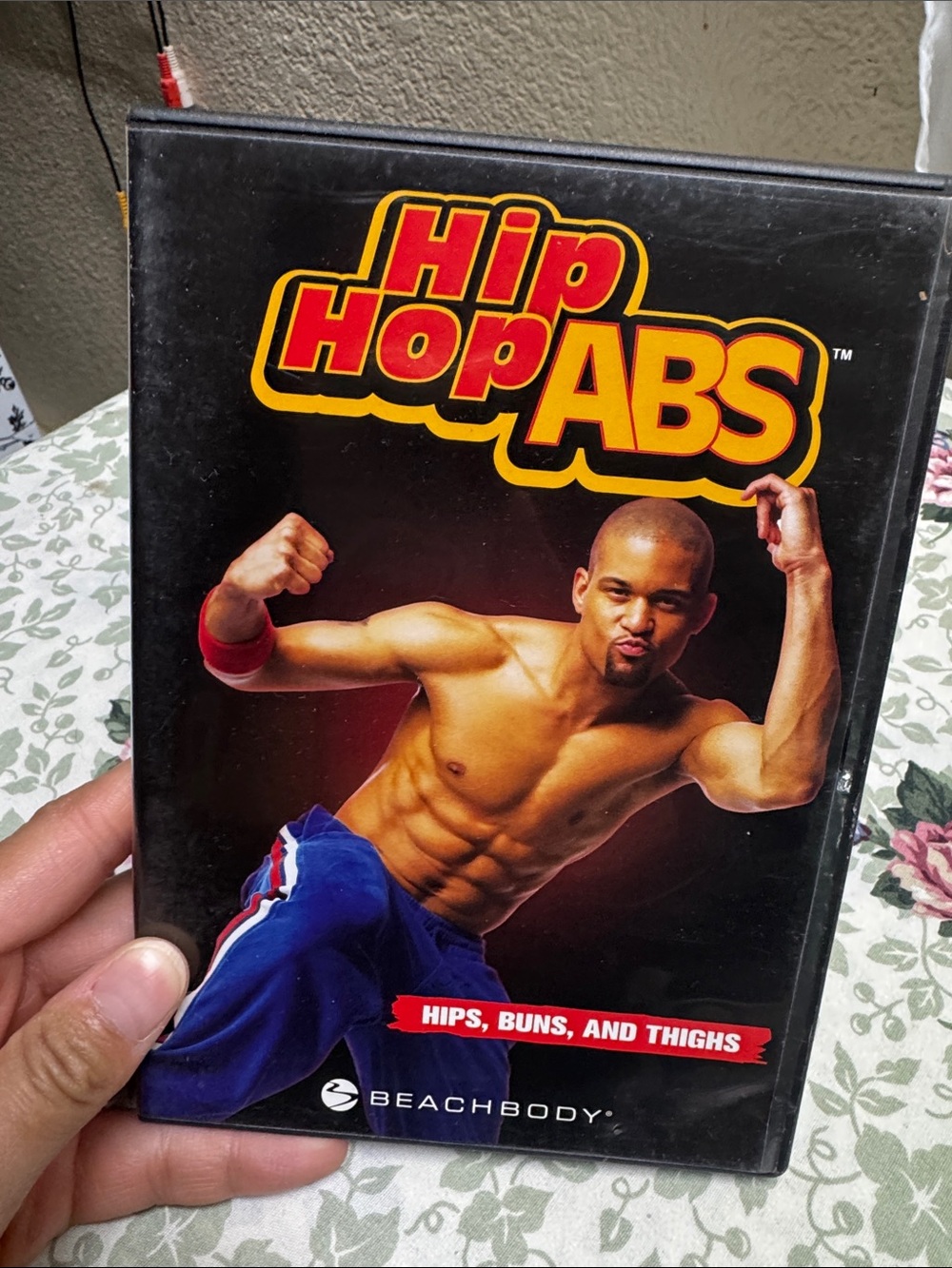 Beachbody Hip Hop Abs DVD — Black with Red & Yellow Logo